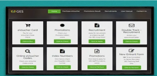 GES promotions portal